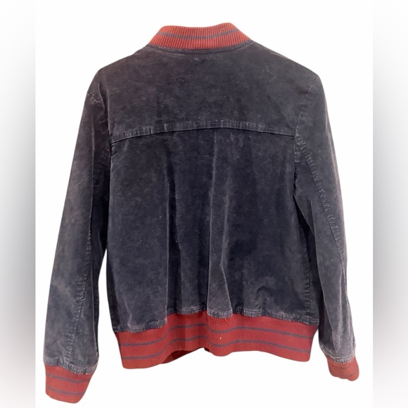 NWT-FREE PEOPLE We The Free Corduroy Military band Jacket 💙💜❤️ - Picture 2 of 8